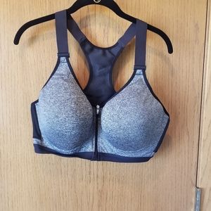 Victoria Secret 40dd Underwire Zip Up Sports Bra